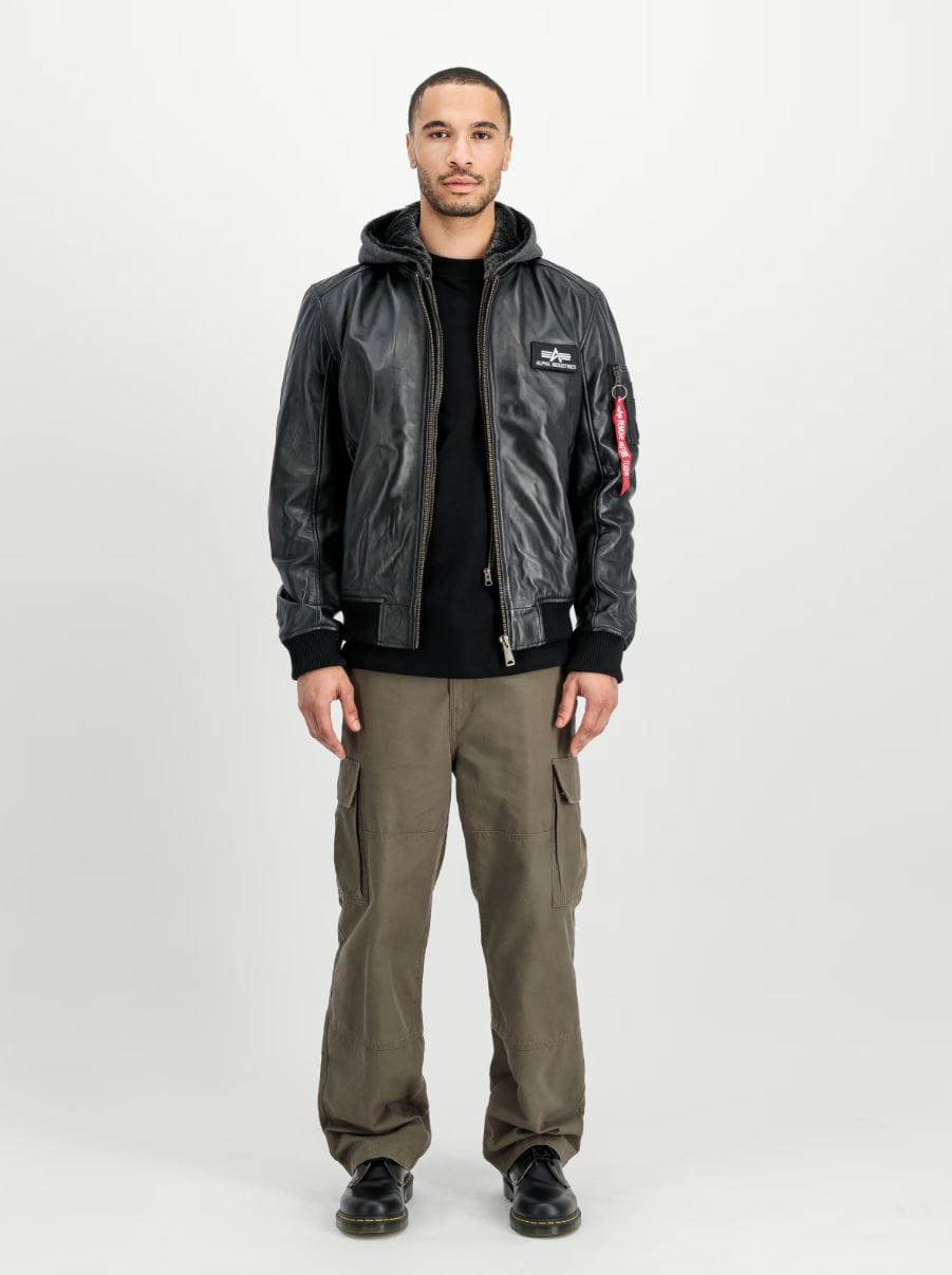 MA-1 D-Tec Leather Skórzana kurtka Alpha Industries193129