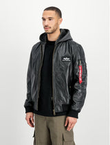 MA-1 D-Tec Leather Skórzana kurtka Alpha Industries193129