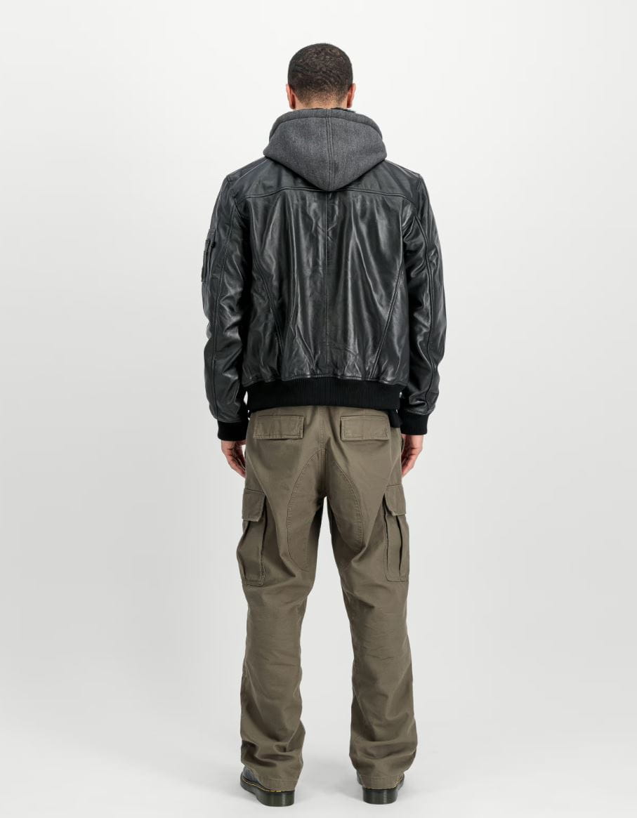 MA-1 D-Tec Leather Skórzana kurtka Alpha Industries193129