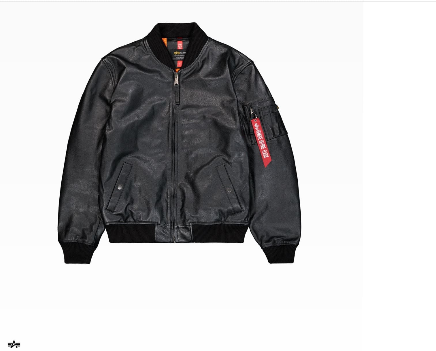 MA-1 Skóra LF Kurtka Skórzana Alpha Industries 138121