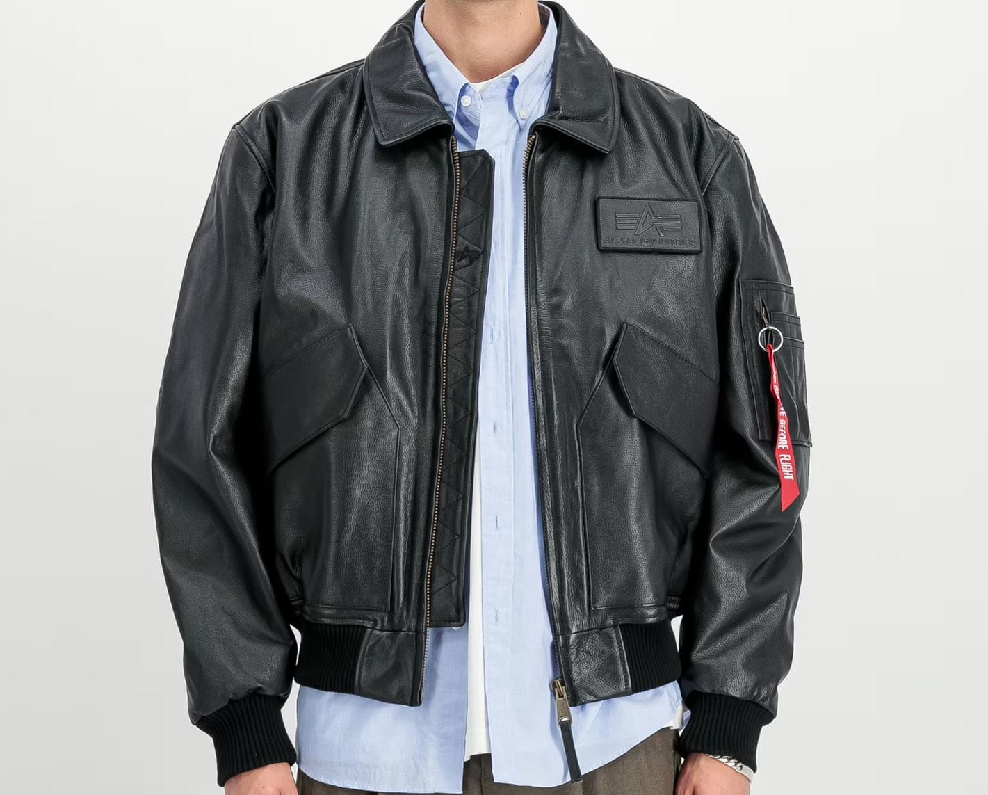 CWU Leather Kurtka Skórzana Alpha Industries 100109