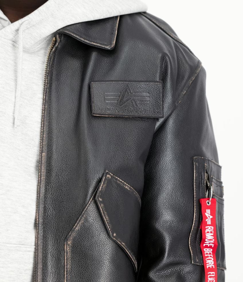 CWU Leather Kurtka Skórzana Alpha Industries 100109