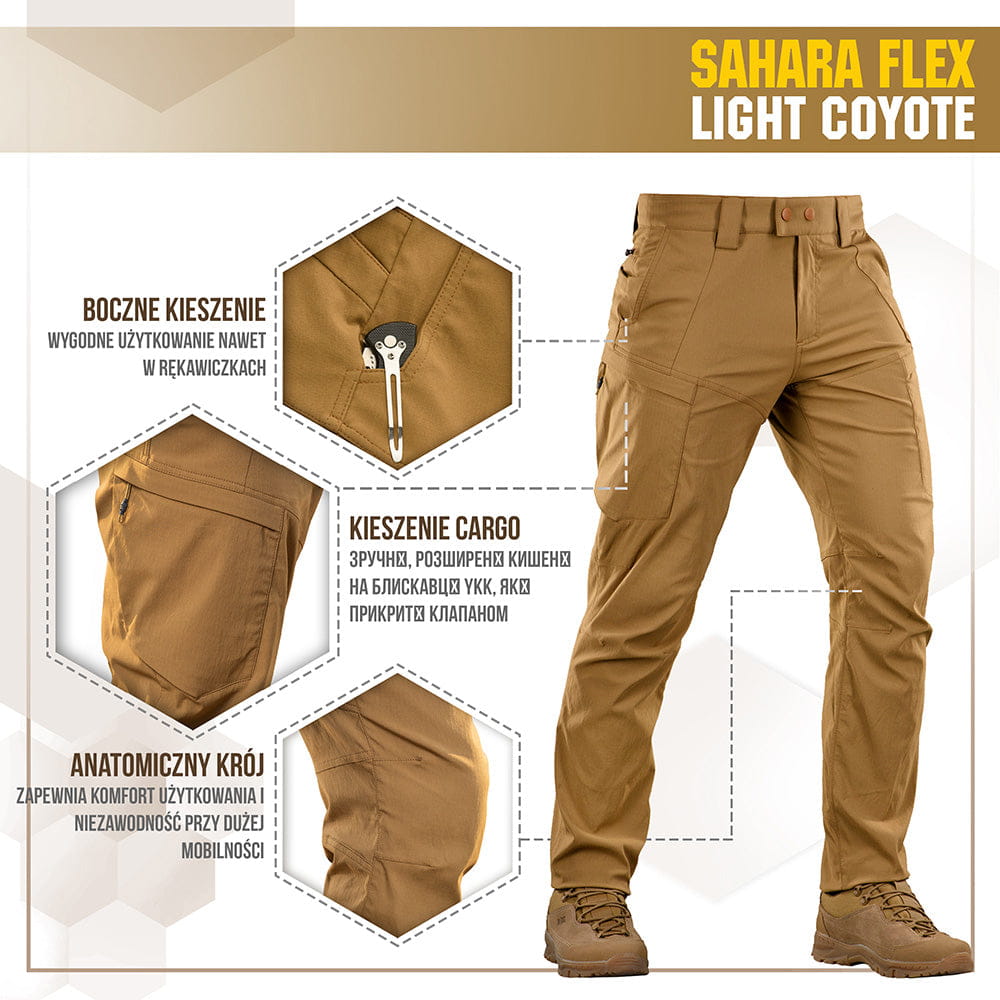 M-Tac Spodnie Sahara Flex Lite