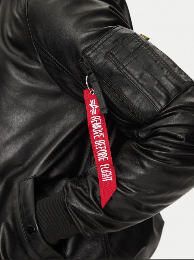 Kurtka skórzana Alpha Industries MA-1 Leather Bomber Jacket 156141 L/XL/2XL/3XL