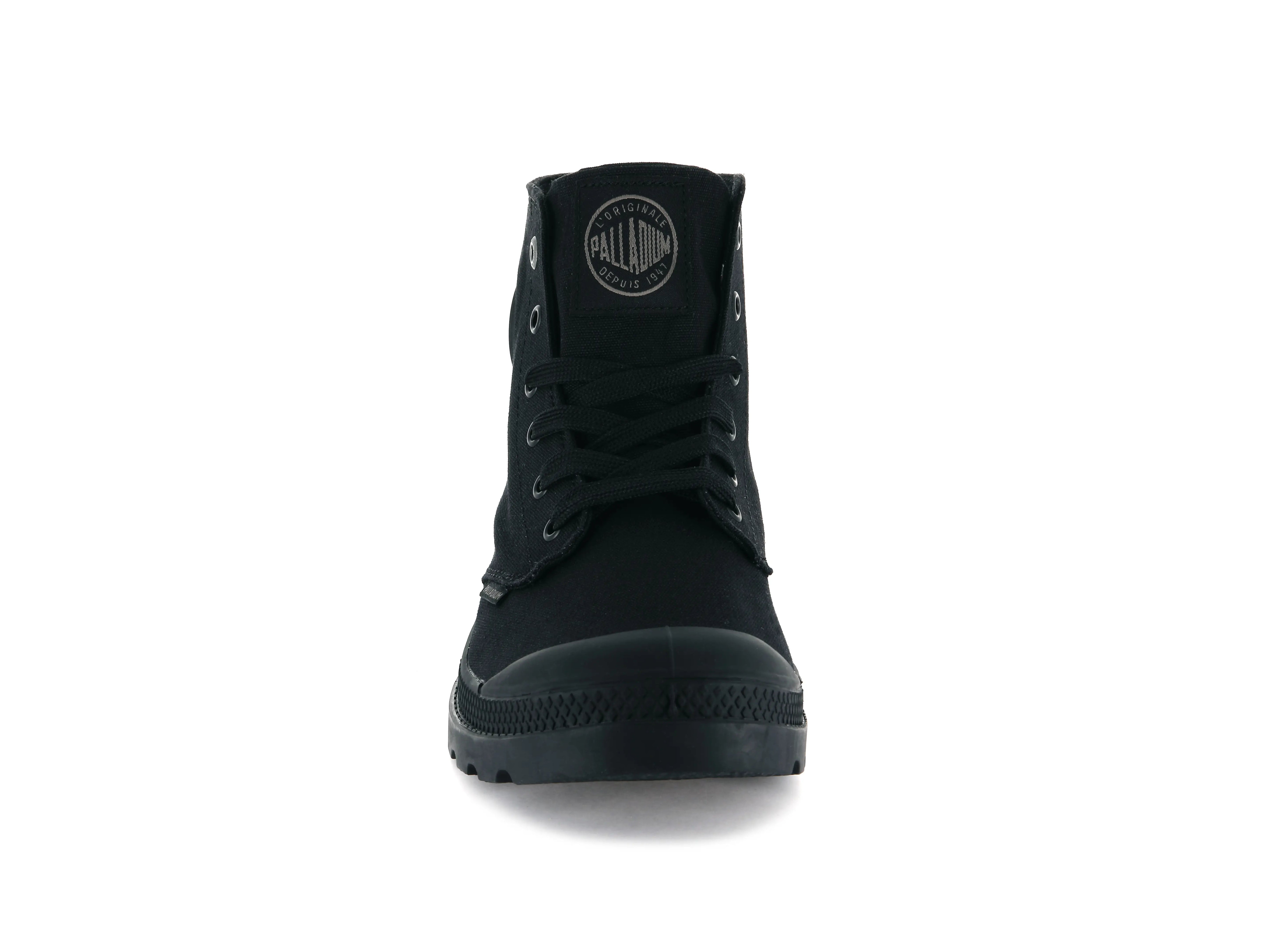 MONOCHROMATYCZNE CZARNE BUTY PALLADIUM