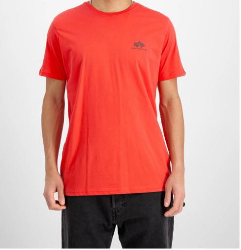 T-Shirt z Małym Podstawowym Logo 188505