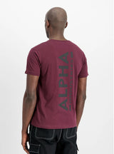 Nadruk na plecach T-shirt Alpha Industries 128507