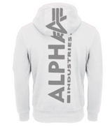Bluza z Kapturem z Nadrukiem na Plecach Tęczowe Odblaski Alpha Industries 178318RR