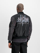 Kurtka Bomberka MA-1 Camo Back Embroidery Alpha Industries 258120
