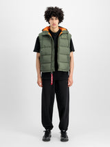 Bezrękawnik z Kapturem Alpha Hooded Faux Down Puffer Vest 118110
