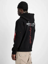 Signature Backprint Hoodie Bluza Alpha Industries 148341