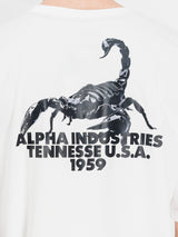 Koszulka Alpha Industries US Scorpion z nadrukiem na plecach 266510