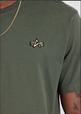 Koszulka z małym logo 3D Alpha Industries 148511