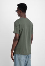Koszulka z małym logo 3D Alpha Industries 148511