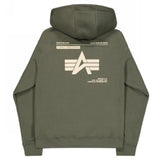 Bluza z kapturem Alpha Industries Label Backprint Hoodie 258333