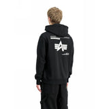 Bluza z kapturem Alpha Industries Label Backprint Hoodie 258333