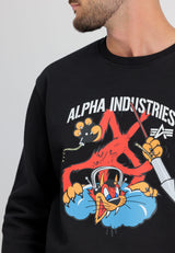 Fighter Squadron Sweter Alpha Industries L/XL/2XL Bluza Męska 108304