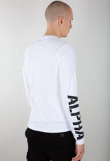 Sleeve Print Heavy LS Alpha Industries XL Bluza z Długim Rękawem 116570