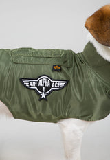 Dog MA-1 Nylon Flight Jacket Alpha Industries S/M Kurtka dla Pieska 163901