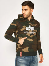 Basic Hoody Camo Alpha Industries Bluza Męska 178312C