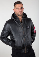 MA-1 D-Tec Leather Skórzana kurtka Alpha Industries193129