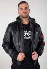 MA-1 D-Tec Leather Skórzana kurtka Alpha Industries193129