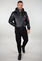 MA-1 D-Tec Leather Skórzana kurtka Alpha Industries193129