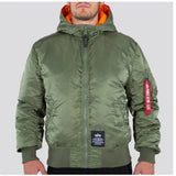 Pikowana kurtka z kapturem FD Rev. Alpha Industries M/L/XL/2XL 198117