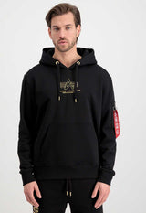 Basic Hoody ML Foil Print Bluza Alpha Industries 3XL 106332