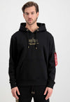 Basic Hoody ML Foil Print Bluza Alpha Industries 3XL 106332