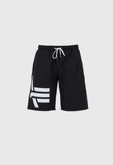 Krótkie spodenki kąpielowe z bocznym nadrukiem Alpha Industries M 106812