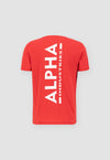 Nadruk na plecach T-shirt Alpha Industries 128507