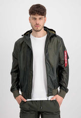 MA-1 Kurtka przeciwdeszczowa z kapturem Alpha Industries L/XL/3XL 106102