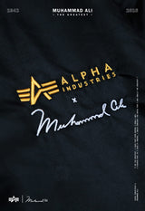 MA-1 Alpha Industries x Muhammad Ali Jacket L/XL/2XL 136138