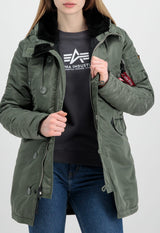 N3B VF 59 Wmn59 ALPHA INDUSTRIES S/M/L/XL/2XL/3XL/4XL/5XL 113007