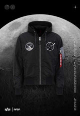 MA-1 VF Hood Dark Side Kurtka Alpha Industries L/XL/2XL/3XL 108108