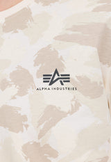 Basic T Small Logo Camo Alpha Industries 188505C