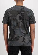Basic T Small Logo Camo Alpha Industries 188505C