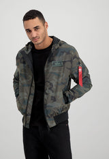 MA-1 LW Hooded Refl. Camo Lekka Alpha Industries 126138RC