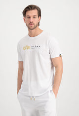 Alpha Label T Foil Print Koszulka Alpha Industries 118502FP