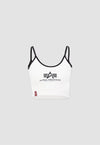 Podstawowy krótki top damski Basic ML Cropped Tank Top Wmn Alpha Industries 106080