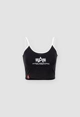 Podstawowy krótki top damski Basic ML Cropped Tank Top Wmn Alpha Industries 106080