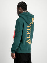 Bluza z kapturem z nadrukiem na plecach Alpha Industries XL/2XL/3XL/4XL 178318