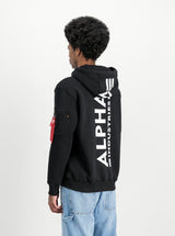Bluza z kapturem z nadrukiem na plecach Alpha Industries XL/2XL/3XL/4XL 178318