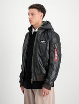 MA-1 D-Tec Leather Skórzana kurtka Alpha Industries193129